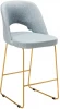 4101208h_ГрейЗолот_ПБ Стул R-Home полубар Lars Грей/ЛинкЗолот