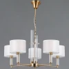 IL0755-5PSQ-25 BRASS GENOA Подвесная люстра ILLUMICO IL0755-5PSQ-25 BRASS GENOA (220V, на цепи)