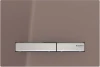 115.788.SQ.2 Кнопка смыва Geberit Sigma 50 115.788.SQ.2 темно-коричневое стекло