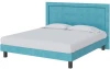 2027295 PROxSON Кровать London Boxspring Lift (Ткань: Велюр Лофти Лазурь) 160x200
