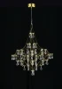 MR2643-66P-50AD Подвесная люстра светодиодная с пультом и хрустальными подвесками Asfour MyFar Allegria MR2643-66P-50AD