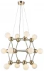 WE234.14.303 Подвесная люстра Wertmark Gitter WE234.14.303 (220V, на тросе, шарики, молекулы)