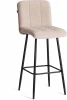24911 Барный стул Medeo/Медео Tetchair (Металл,Велюр/Бежевый) арт.24911