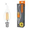 WF-CT35-9W3KE14 Светодиодная лампа FILAMENT 9Вт 3000K Е14 Wolta WF-CT35-9W3KE14