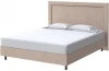 2025143 PROxSON Кровать London Boxspring Standart (Ткань: Велюр Monopoly Миндаль (111)) 140x200