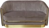87YY-1890-2 BRN Диван Garda Decor 87YY-1890-2 BRN (Золото/Серо-коричневый)