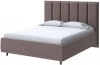 2013437 PROxSON Кровать Routa без основания (Ткань: Велюр Gratta 8 Брауни) 160x200