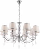 342109/8 CR+LWT Подвесная люстра Arte Milano AM342109 342109/8 CR+LWT (220V, подвески, на цепи)
