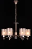 DOUBLE 81049-6C ANTIQUE SILVER Подвесная люстра Natali Kovaltseva Double 81049-6C ANTIQUE SILVER