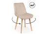 632396 Стул деревянный Седа 360 бежевый (zd 210) / светлое дерево np 632396