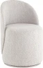 УТ000039106 Пуф Loreen вращающийся букле светло-серый Stool Group (арт.УТ000039106)