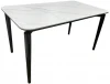 ART2922-160W.casa Стол обеденный IST-CASA Блум ART2922-160W, 160х90х75 см, белая керамика/черный