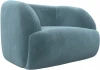 121943 Кресло Лига-041 (Бирюзовый/Велюр) Лига Диванов арт.121943