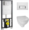 9005B003-7211 Комплект VitrA Arkitekt 9005B003-7211 кнопка хром