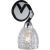 412-01-61CDW chrome + dark wengue Бра N-Light 412 412-01-61CDW chrome + dark wengue