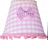 Shade C pink Абажур детский Donolux Baby, розовый с белым