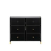 2500000209727 Комод Leset Нирита/Хайди, 6 ящиков, Черный