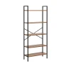 4687207095471 Стеллаж Leset Стилвуд 25 широкий, 5 полок 4687207095471 Металл, Черный