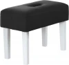 653720 Табурет мягкий Handy ОГОГО (арт.653720), (Ткань,Экокожа/Черный)