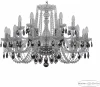 1402/12+6/300 Ni K731 Подвесная люстра Bohemia 1402 1402/12+6/300 Ni K731