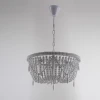 40.2087-0 Подвесная люстра Rh Anselme White Wood Weathered Chandelier ImperiumLoft 40.2087-0 (220V, на цепи)