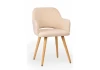 631709 Стул деревянный Эолин бежевый (glory 03) / светлое дерево 631709