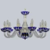 1308/10/240 G Cl/Clear-Blue/H-1H Подвесная люстра Bohemia 1308 1308/10/240 G Cl/Clear-Blue/H-1H