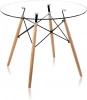 УТ000035159 Стол 90, прозрачный Stool Group DSW УТ000035159