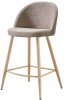 ПБАР373B beige/wood Стул полубарный 373B-2 бежевый TD3052-11/дерево