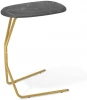 008665 Столик приставной SHT-CT22 каменный уголь/золото от фабрики Mebelik