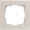 WL04-Frame-01-ivory Рамка на 1 пост Werkel Stark, слоновая кость