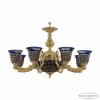 71212P/8+3/210 G P2 U Amber-Blue/H-1J Подвесная люстра Bohemia 7121 71212P/8+3/210 G P2 U Amber-Blue/H-1J