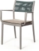 2001000001880 Стул Lars, пластик серый, с подушкой Top Concept арт.22147