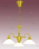 P-809/3A satin gold Потолочная люстра N-Light P-809 P-809/3A satin gold