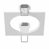 217516 Рамка для одного встраиваемого светильника Lightstar Intero, квадрат, белый