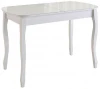 505334 Стеклянный стол Woodville Экстра 2 белый / белый 505334