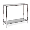 2081-CS grey Консольный стол AllConsoles 2081-CS grey зеркальный хром