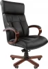 CHAIRMAN 421 Компьютерное кресло CHAIRMAN 421 (Металл,Дерево,Экокожа/Черный)