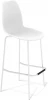 9898526223 Стул барный SHT-ST29/S29 белый/белый муар Sheffilton 9898526223