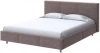 2013542 PROxSON Кровать Novo (Ткань: Велюр Gratta 8 Брауни) 90x200