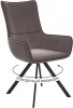 00-00074689 Стул DikLine 289 поворотный E09 капучино, ножки черные арт.00-00074689