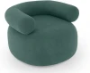 833534 Кресло Tirella вращающееся ОГОГО (арт.833534), (Искусственный мех/Синий)