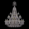 1409/20+10+5/400/XL-159/3d G Подвесная люстра Bohemia 1409 1409/20+10+5/400/XL-159/3d/G