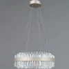 IL4386-45WSQ-25 SL GENOA Подвесная люстра светодиодная хрустальная ILLUMICO IL4386-45WSQ-25 SL GENOA (220V, на тросе)