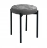 00-00079842 Табурет M DikLine, M14 серый, ножки черные арт.00-00079842