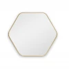 SM154GL Hexagon S Gold Зеркало в тонкой раме Smal Art-Zerkalo SM154GL 13775