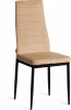 21256 Стул Easy (mod. JSC02-1) Tetchair (Металл,Флок/Черный) арт. 21256