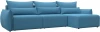 128662 Диван угловой Лига-051 НПБ Лонг угол универсальный Лига Диванов (Рогожка) арт.128662