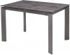 DECDF5052TVOLC Стеклянный стол M-City CORNER 120 VOLCANO GREY/ GREY1