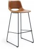 058262 Барный стул Ziggy коричневый La Forma (ex Julia Grup) арт.058262